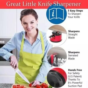 Alternative view of Professional Kitchen Knife Sharpener with Suction Cup Two Stage