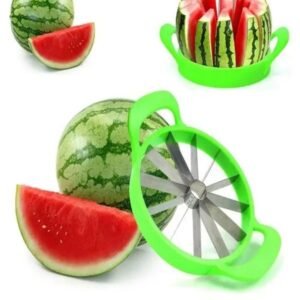 Alternative view of Stainless Steel Watermelon Slicer Cutter for Easy Fruit Cutting